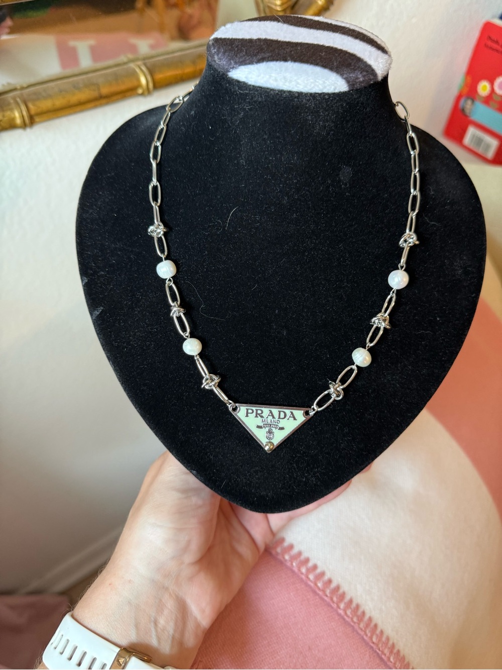 Handmade Upcycled  Charm Necklace